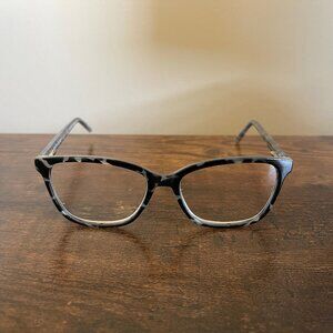 Foster Grant Design Optics Gray Black Marble Eyeglass Frames Only 53-15-140 mm